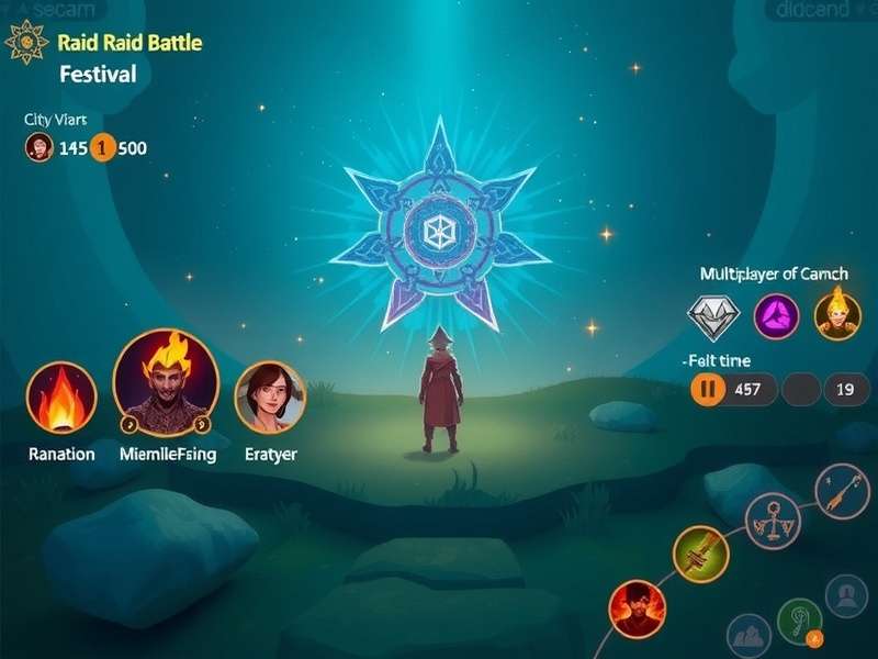 Infinite Journey gameplay screenshot showing character in mystical environment